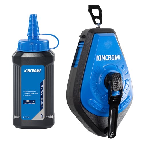 Kincrome K11501 3:1 Chalk Reel Plastic with Chalk