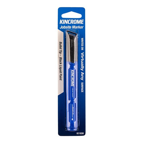 Kincrome K11830 Paint Marker Bullet Tip Black