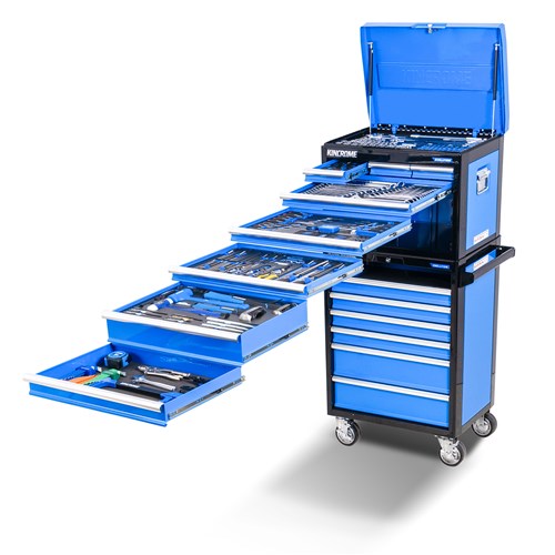 Kincrome K1222 EVOLUTION Workshop Tool Kit 275 Piece 14 Drawer 26" **METRIC ONLY**