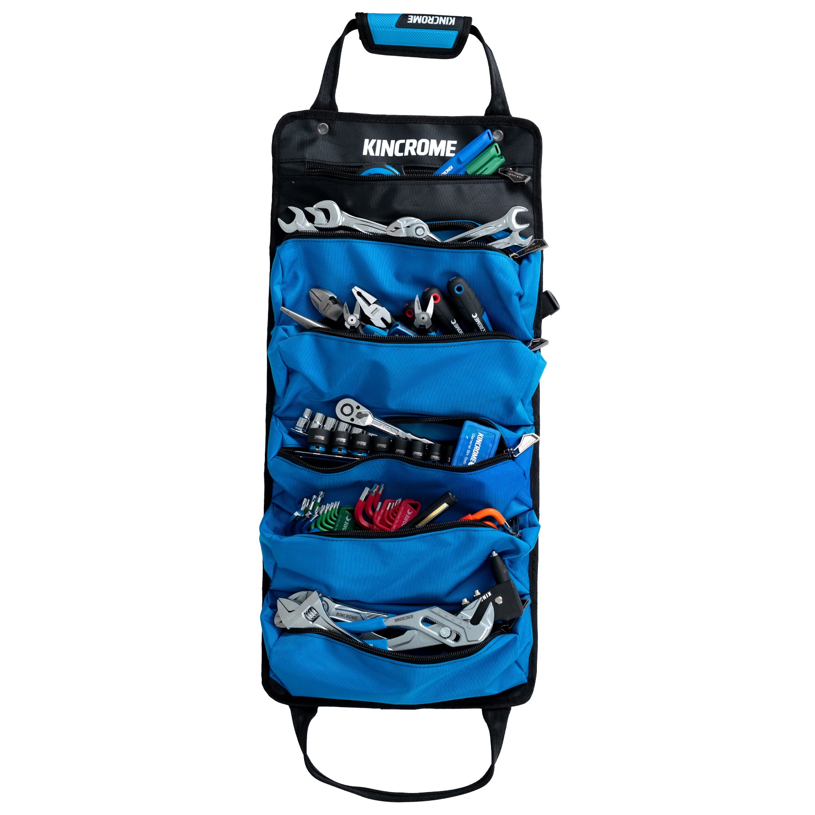 Kincrome K13306 Large Tool Roll 6 Zipper - view 4