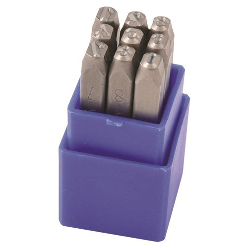 Kincrome K15003 Number Stamp Set 9 Piece 5mm
