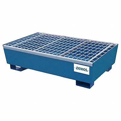 DENIOS K163102 Drum Spill Containment Pallet Uncovered