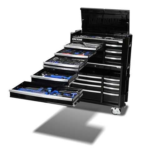 Kincrome K1957B CONTOUR® Workshop Tool Kit 480 Piece 17 Drawer (42") Black