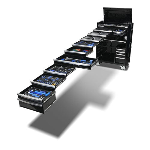 Kincrome K1960B CONTOUR® Workshop Tool Kit 641 Piece 17 Drawer (42") Black
