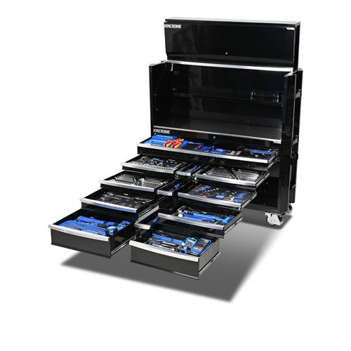 Kincrome K1965B CONTOUR® Workshop Tool Kit 869 Piece 12 Drawer (60") Black