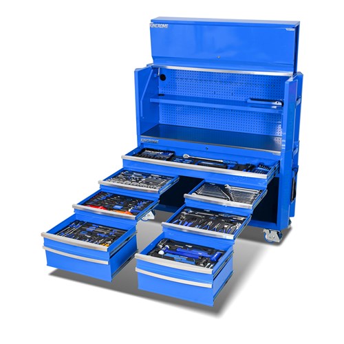 Kincrome K1969 CONTOUR® Trolley Tool Kit 455 Piece 12 Drawer (60")