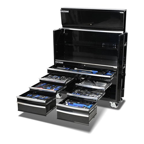 Kincrome K1969B CONTOUR® Trolley Tool Kit 455 Piece 12 Drawer (60") Black