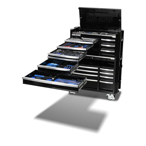 Kincrome K1970B CONTOUR® Workshop Tool Kit 475 Piece 17 Drawer (42") Black