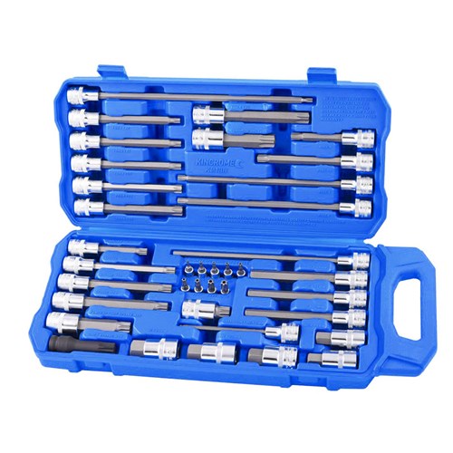 Kincrome K2138 Automotive Bit Socket Set 38 Piece 1/4" & 1/2" Drive