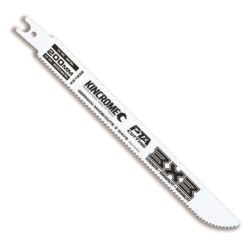 Kincrome K21632 3X3 Reciprocating Saw Blade 200mm 10-14TPI - 1 Piece