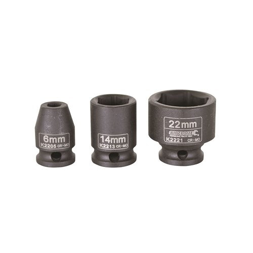 Kincrome K2207 Impact Socket 8mm 3/8" Drive