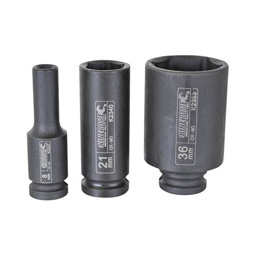 Kincrome K2334 Deep Impact Socket 15mm 1/2" Drive