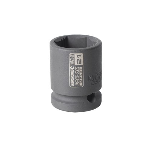 Kincrome K27113 LOK-ON Impact Socket 21mm 1/2" Drive