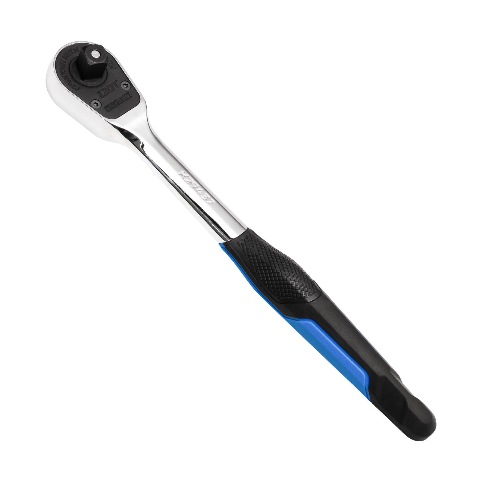 Kincrome K29437 Quick Release Reversible 1/2" Drive Grip Ratchet 120 Teeth 290mm - view 2