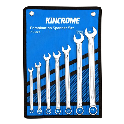 Kincrome K3045 Combination Spanner Set 7 Piece - Metric