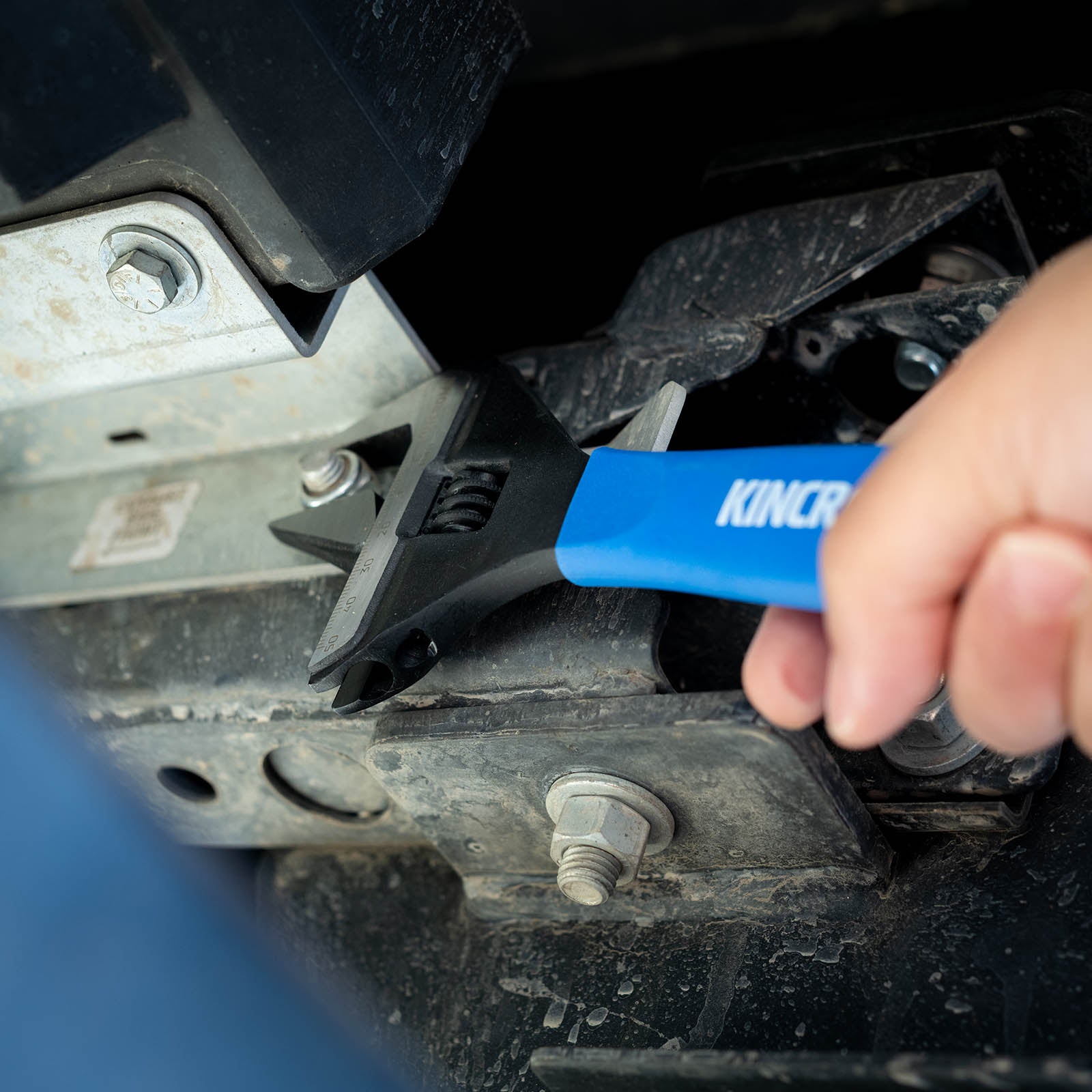 Kincrome K4310 250mm Adjustable Wide Mouth Wrench - view 8