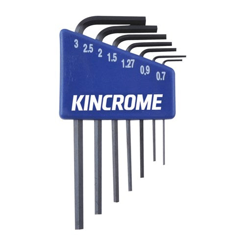 Kincrome K5085 Mini Hex Key Set 7 Piece Metric