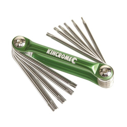Kincrome K5149 Folding TORX Key Set 10 Piece