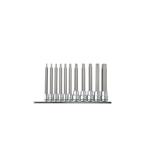Kincrome K5225 TORX Socket Set Long Series 11 Piece 1/4 & 3/8" Drive