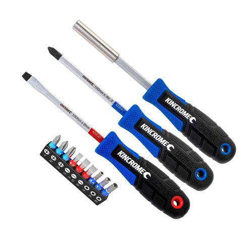 Kincrome K5516 TorqueMaster® Screwdriver & Bit Set - 12 Piece