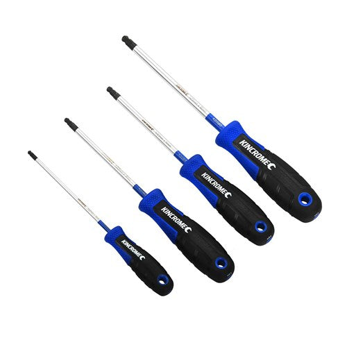 Kincrome K5588 TorqueMaster® Ball-Hex Screwdriver Set - 4 Piece