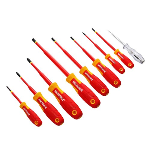 Kincrome K5619 TorqueMaster® VDE Screwdriver Set - 9 Piece
