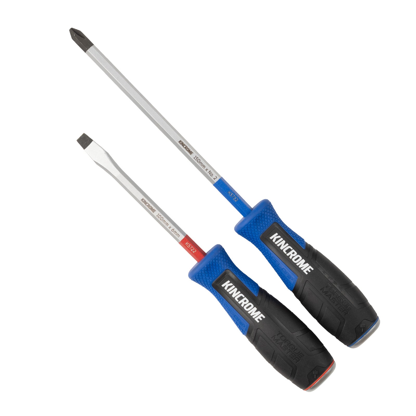 Kincrome K5700 2 Piece Thru Tang Screwdriver Set