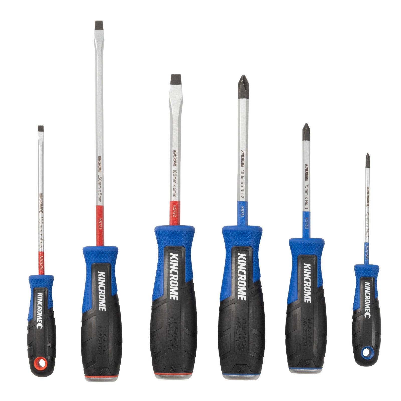 Kincrome K5702 6 Piece Thru Tang Screwdriver Set - view 5