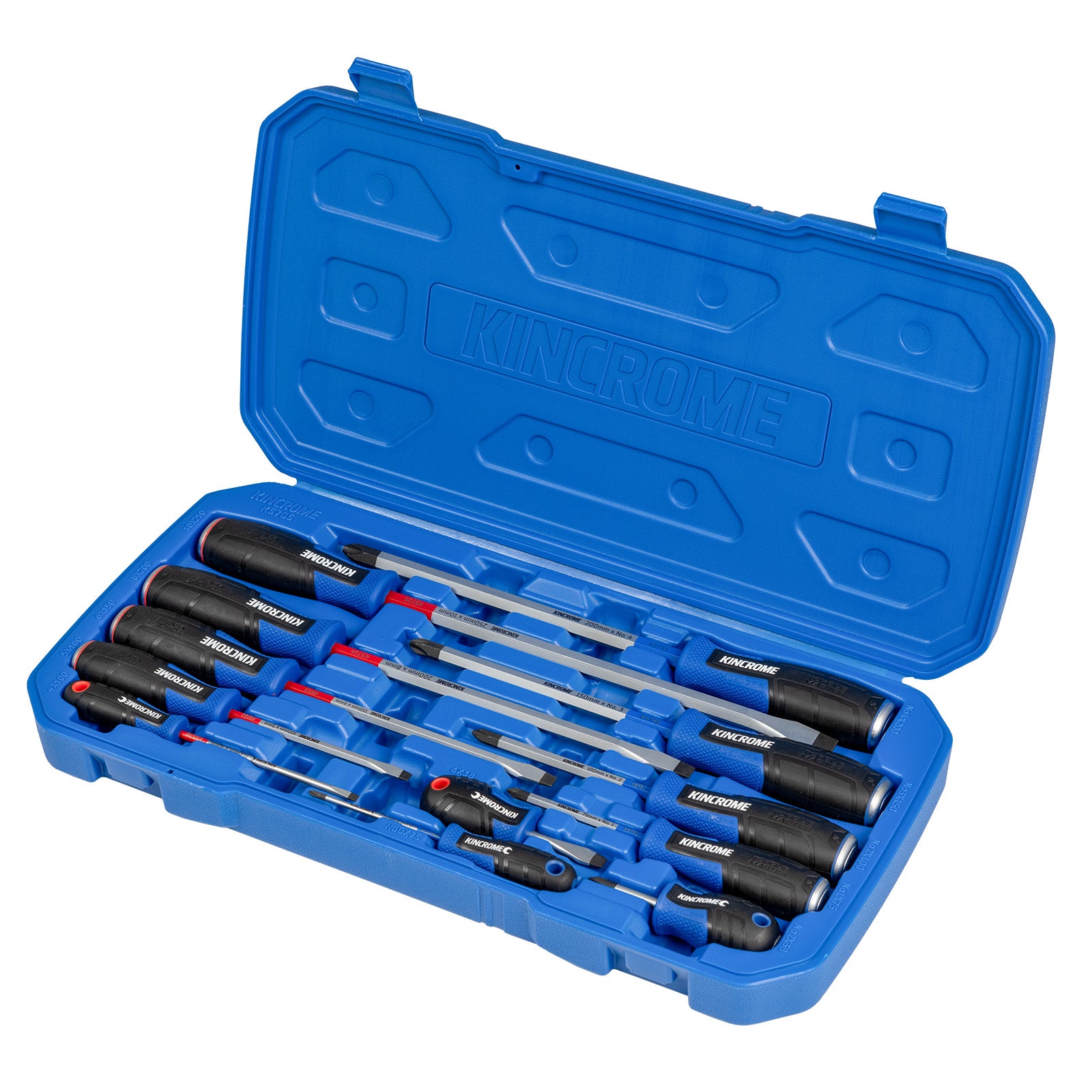 Kincrome K5705 12 Piece Thru Tang Screwdriver Set
