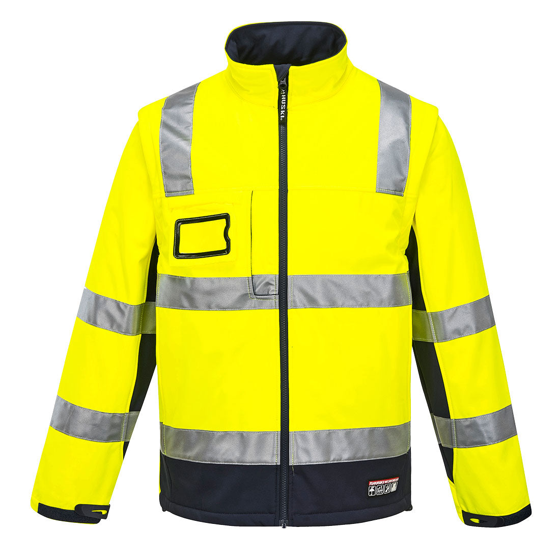 Portwest K8074 Huski Chassis Hi-Vis 2-in-1 Contrast Softshell 3L
