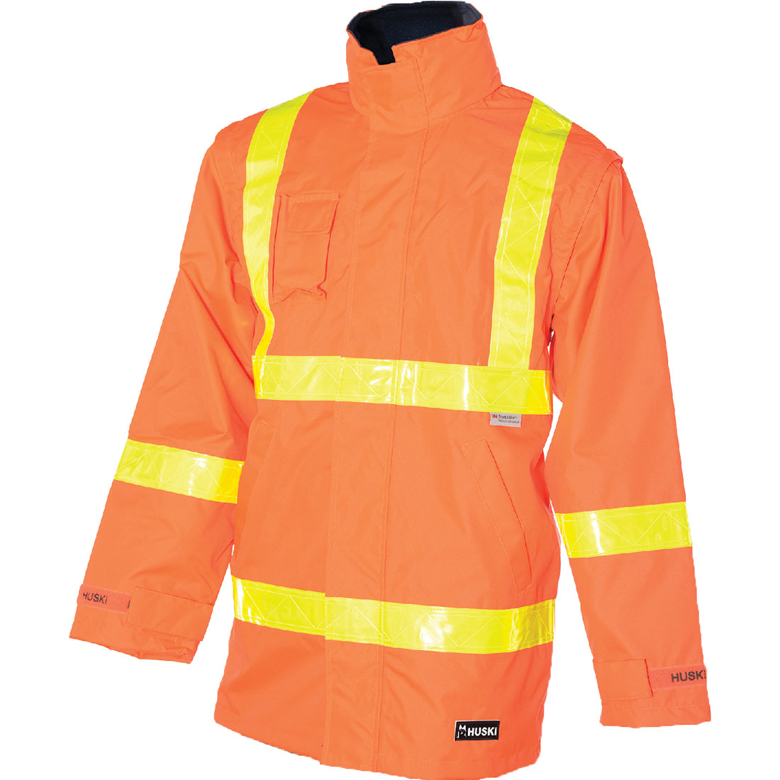Portwest K8155 Huski Hi-Vis Roads 2-in-1 Rain Jacket