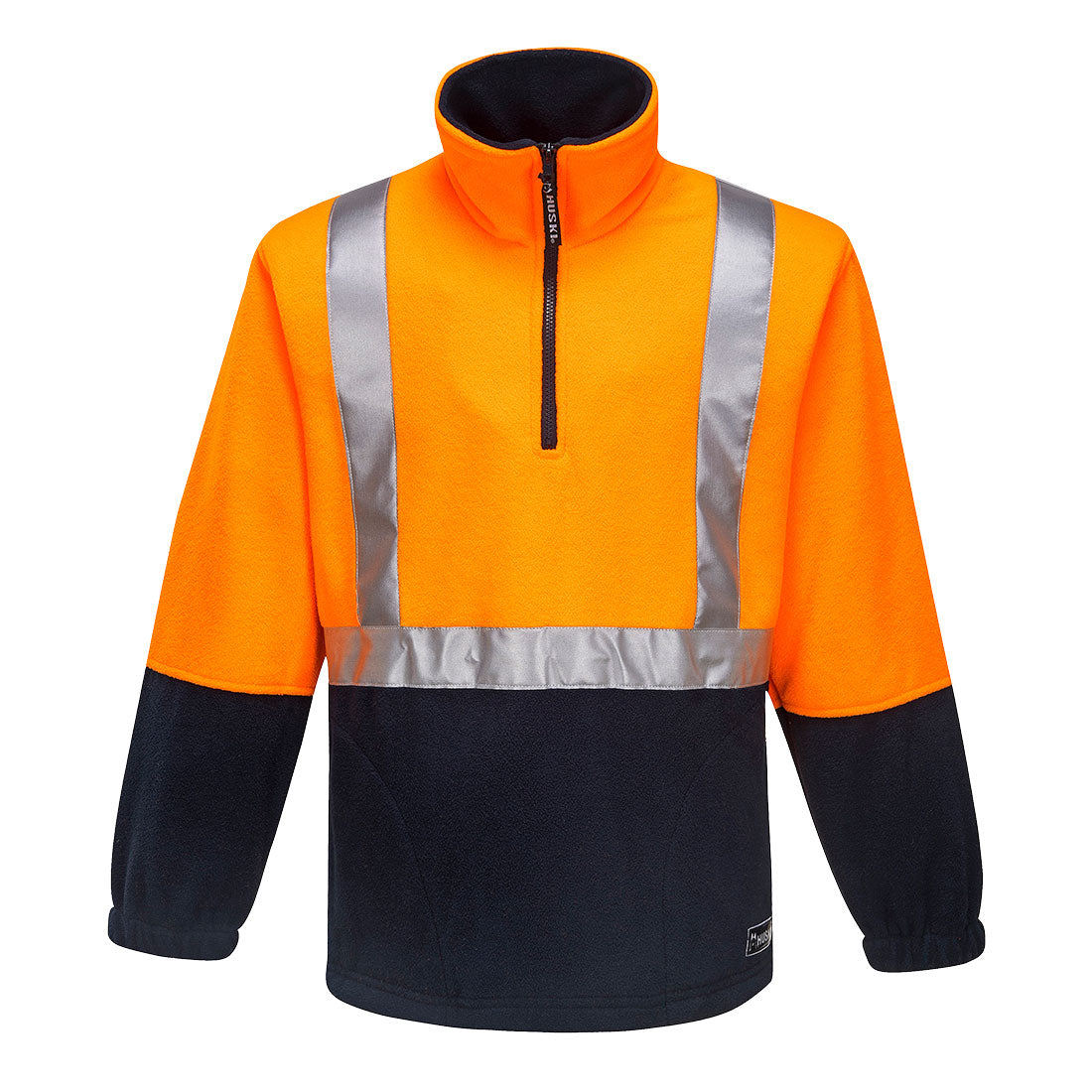Portwest K8162 Huski Utility Hi-Vis Contrast 1/4 Zip Polar Fleece