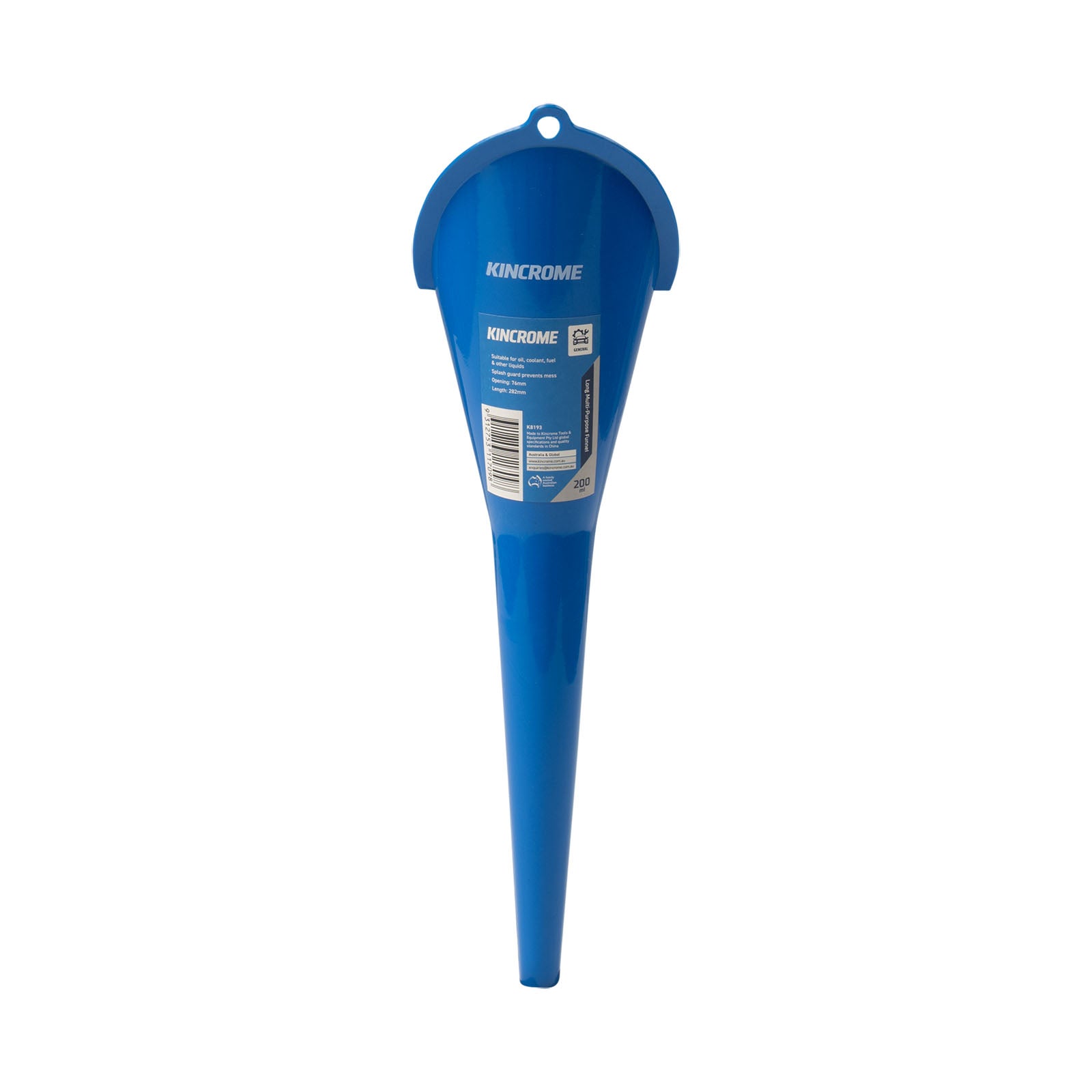Kincrome K8193 Long Neck Funnel