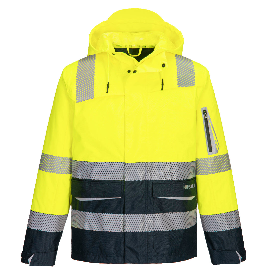 Portwest K8201 Huski Hi-Vis Contrast Rain Jacket