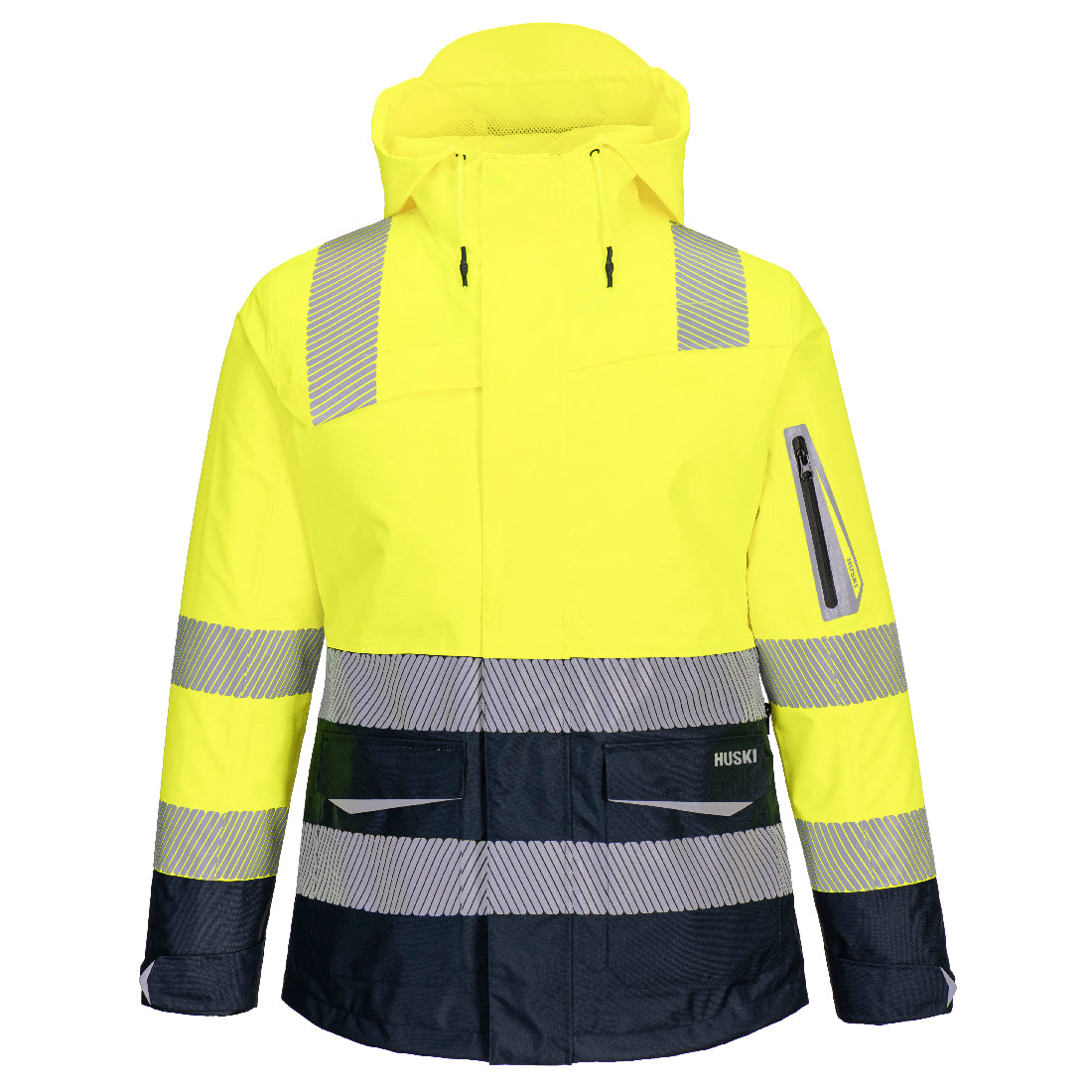 Portwest K8202 Huski Hi-Vis Women's Contrast Rain Jacket
