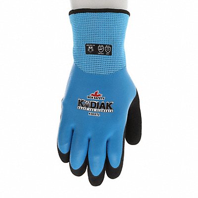 MCR SAFETY K9697S Knit Gloves Sandy Latex S Finished Knit