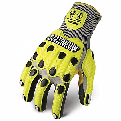 IRONCLAD PERFORMANCE WEAR KCI3PU06XXL Mechanics Gloves Full Finger ANSI 2XL PR