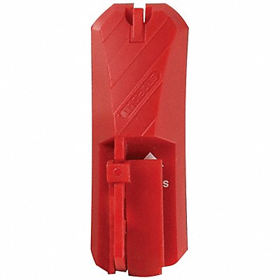 ACCUFORM KDD139 Wall Switch Lockout Red 5/16 dia.