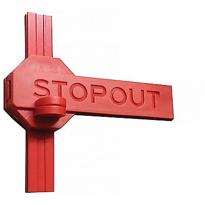STOPOUT KDD280 Circuit Breaker Lockout Red 5 W