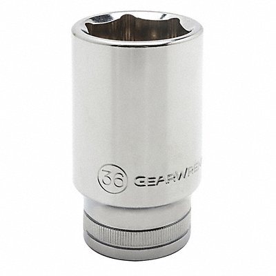 GEARWRENCH 82493 Socket 3/4 Drive 6 Point Deep 36mm