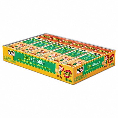 KEEBLER 21163 Sandwich Crackers Club 1.8 oz PK12