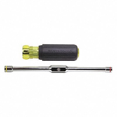 KLEIN TOOLS 65064 Hlw Rnd MltBt Nut Driver 1/4 to5/16
