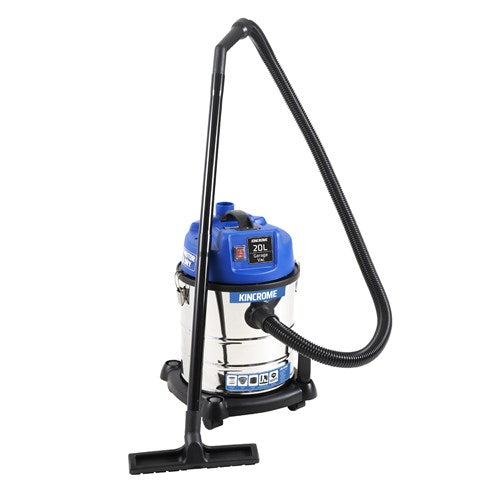 Kincrome KP702 240V Wet & Dry Garage Vacuum 20L / 1250W