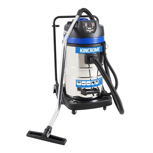 Kincrome KP705 240V Wet & Dry Workshop Vacuum 80L / Twin 1000W