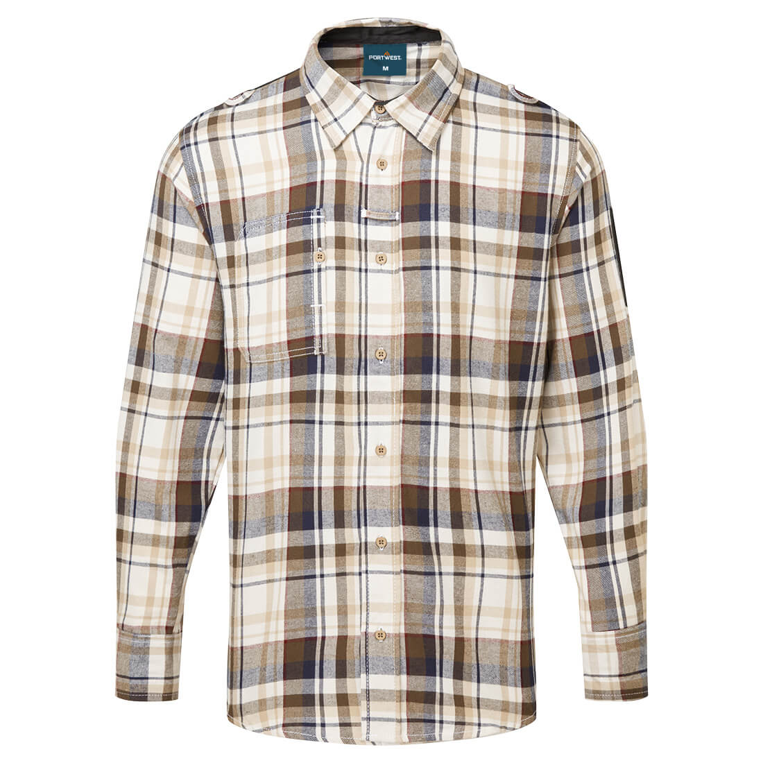Portwest KX370 KX3 Check Flannel Shirt