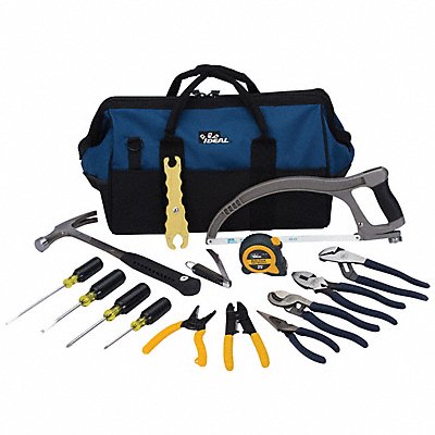 IDEAL 35808 General Hand Tool Kit No of Pcs. 16