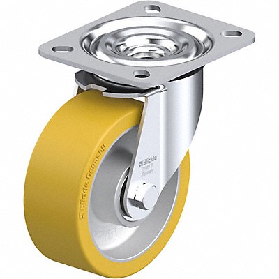 GRAINGER LALTH100K Plate Caster Swivel Polyurethane 4 15/16 H