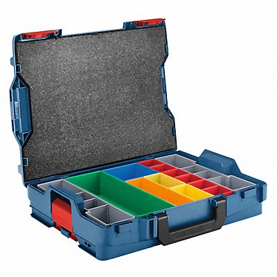 BOSCH LBOXX1A Tool Case 17 1/2 D 4 1/2 H 14 W Blue