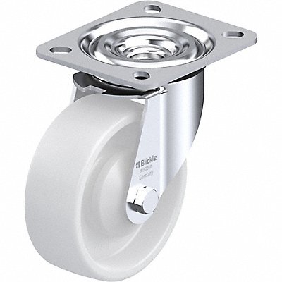GRAINGER LPO100KA Plate Caster Swivel 4 15/16 H