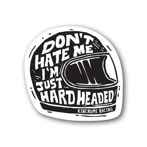 Kincrome LABDESIGN09 Hard Headed Sticker